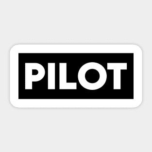 Pilot Sticker